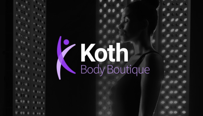 Paitent receiving JOOVV laser treatment